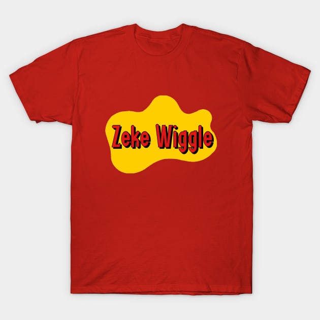 Zeke Wiggle Logo T-Shirt by WigglyBandOfficial